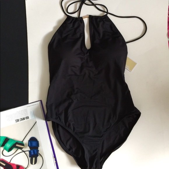 BLACK MICHAEL KORS SWIMSUIT - Picture 4 of 5